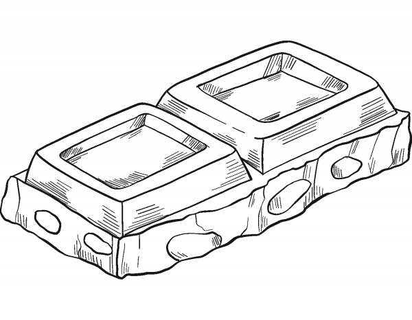 Chocolate coloring page image