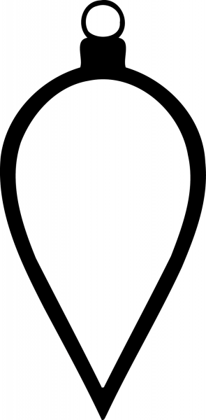 Christmas Ornament coloring page image