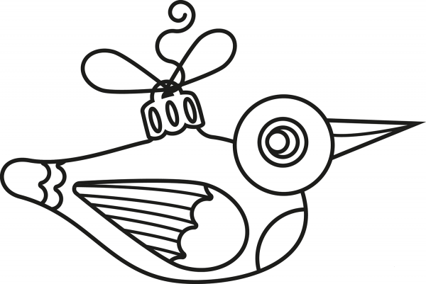 Christmas Ornament coloring page image