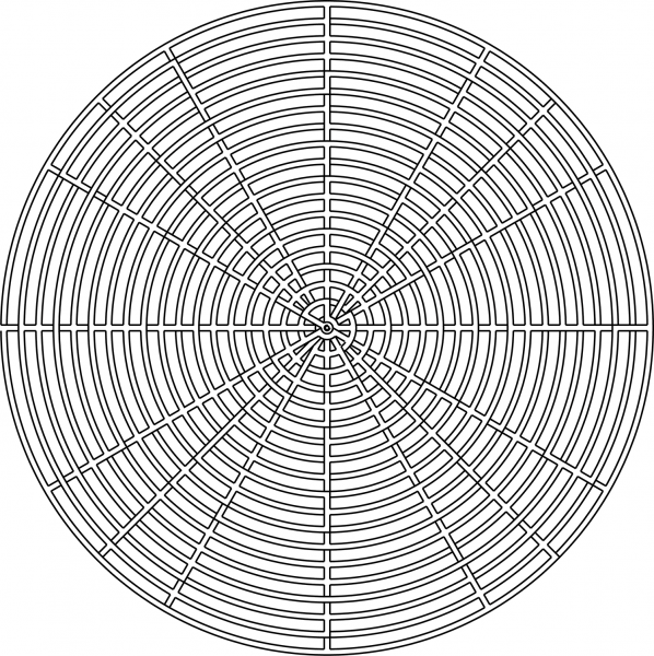 Circlepattern Johnny Automatic coloring page image