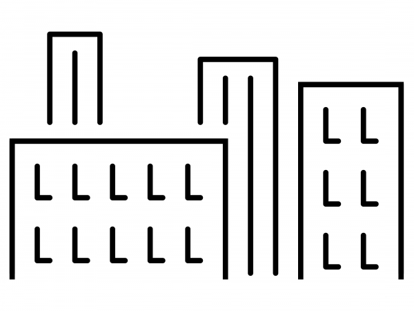 Cityscape Emoji coloring page image